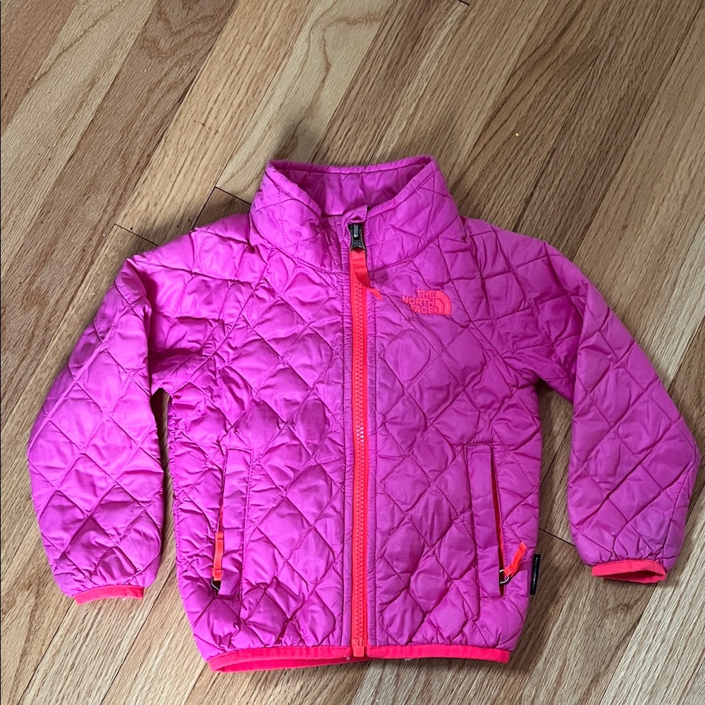 The North Face Fuchsia Quilted Jacket